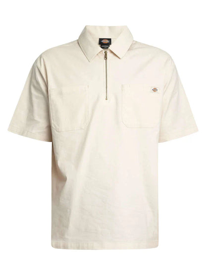 Dickies Men's Ranch Zip Polo Shirt Polos