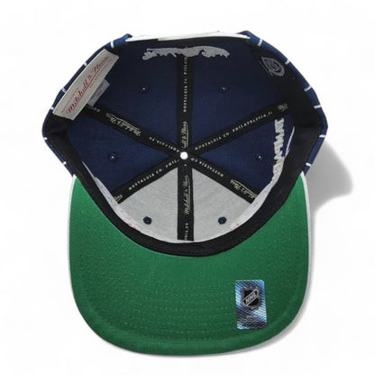 Mitchell & Ness Men's NHL Team Pin Snapback Lightning Snapback Caps