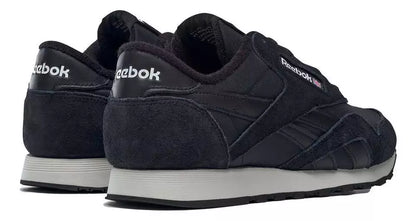 Reebok Men's Cl Nylon 'Black Morning Fog' Sneakers