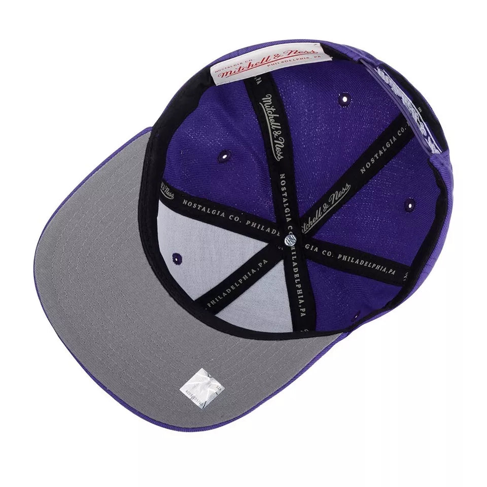 Mitchell & Ness Men's NBA Core Basic Snapback Lakers Snapback Caps