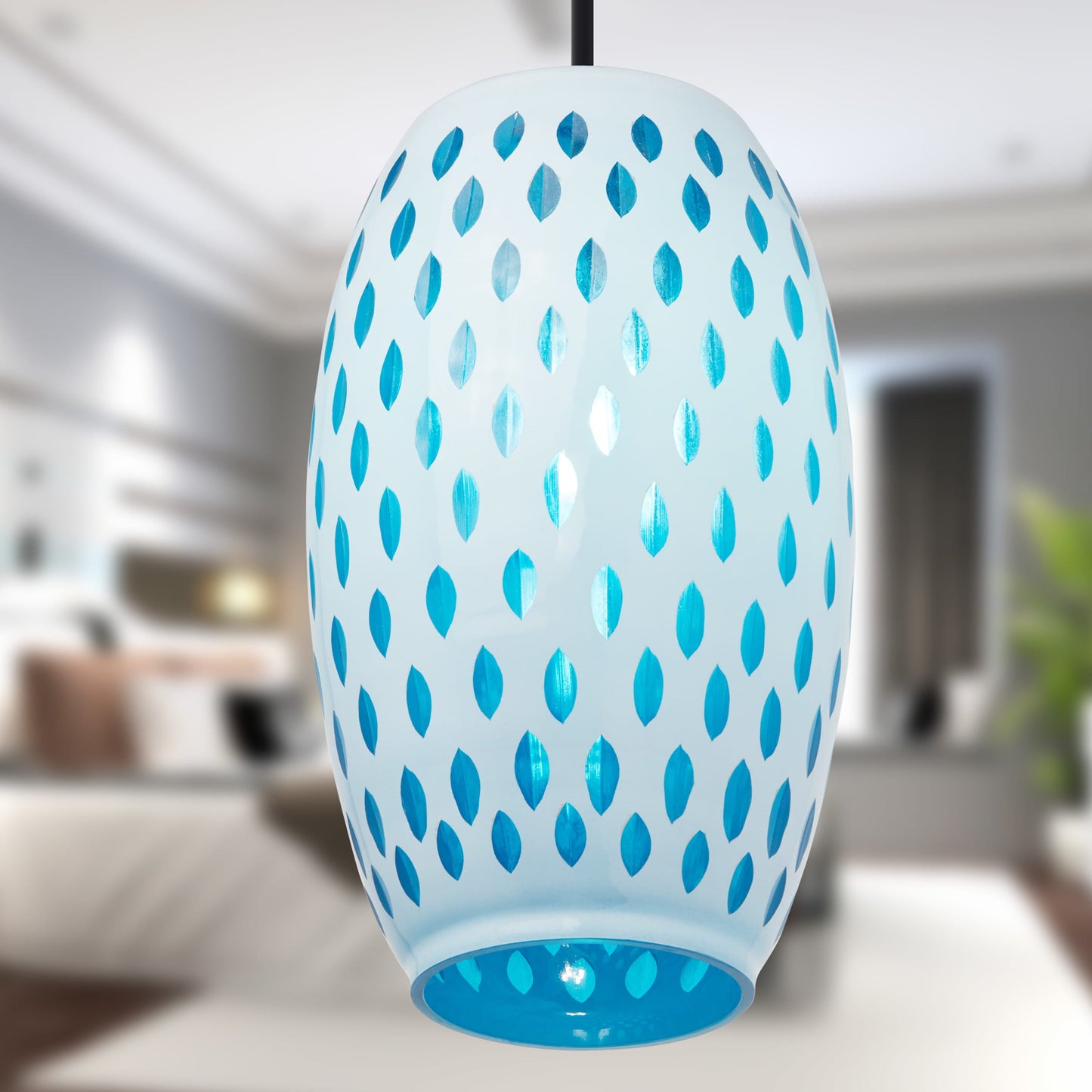 White/Blue/Black-