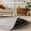 Casafoyer 12 Pcs Non Slip Rug Gripper/Rug Tape for Hardwood Floors – Stops Sliding & Curling – Double Sided Carpet Tape, Triangular Rug Pads – Floor Safe & Reusable Rug Anchors