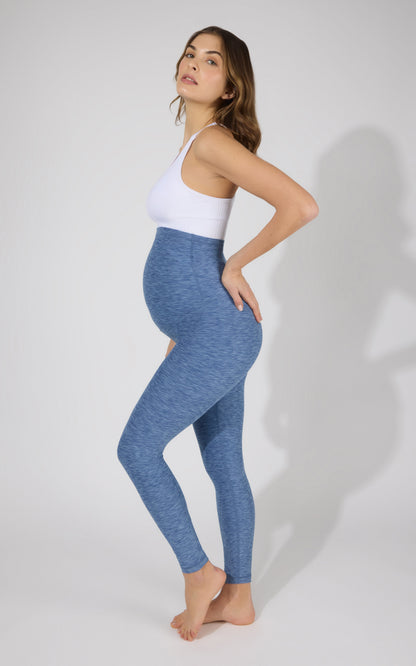 Maternity Heathered Lux Ankle Legging