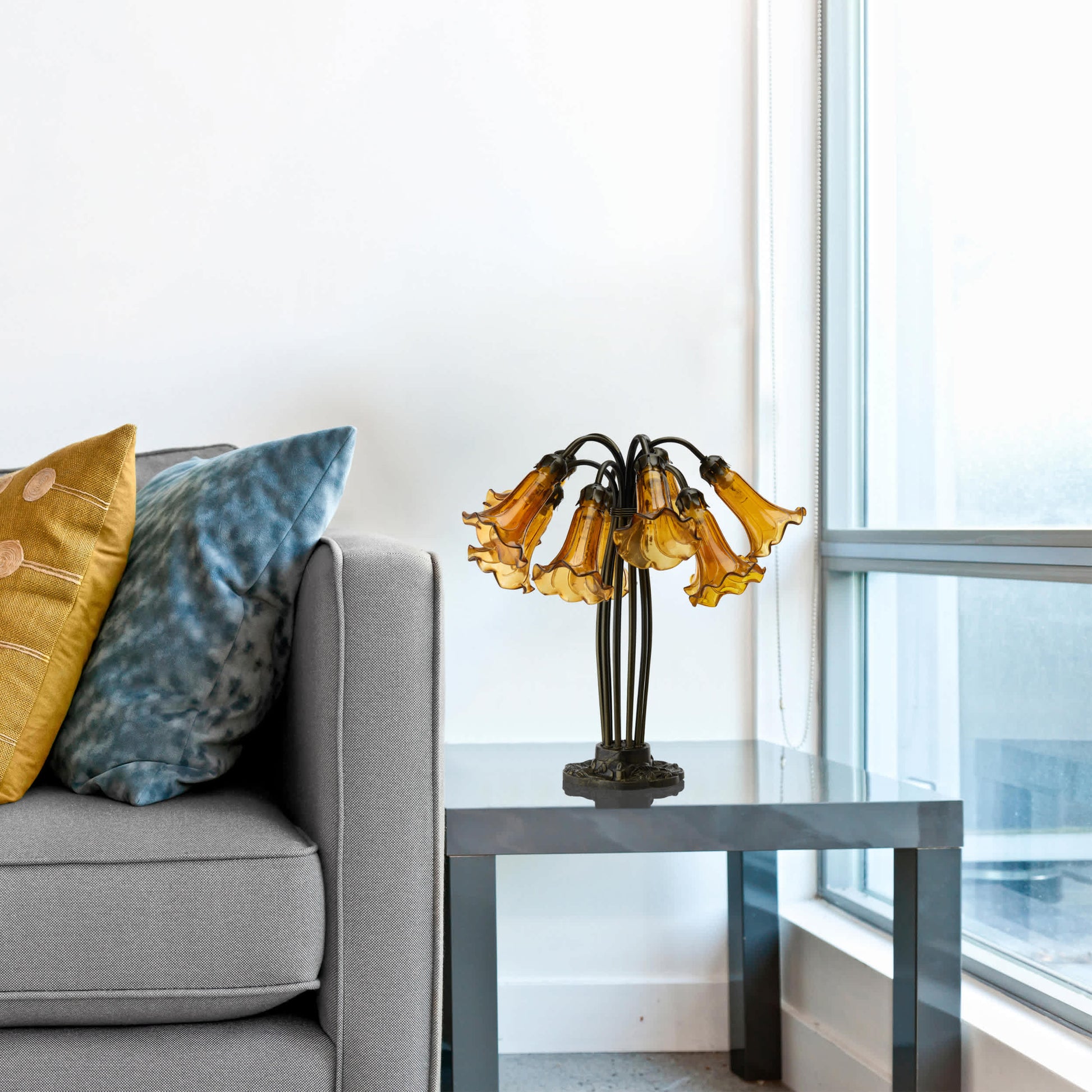 Amber/ Brushed Bronze-