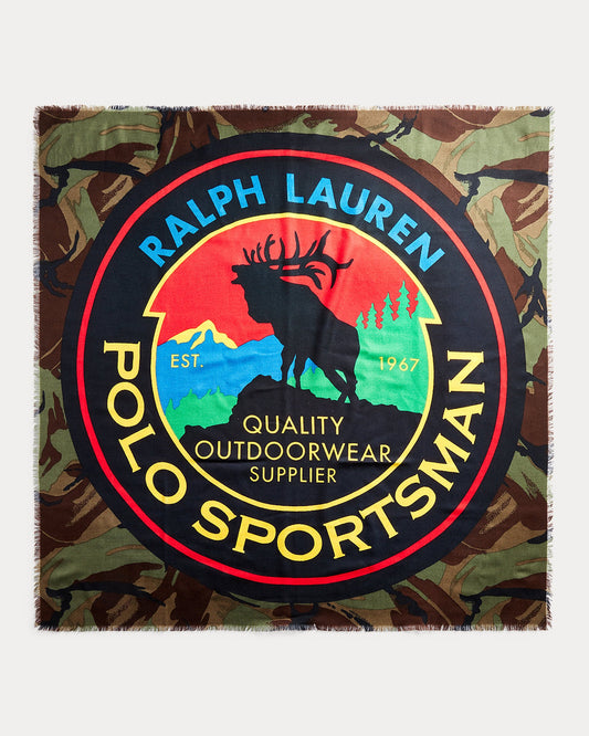 Polo Ralph Lauren Men's Polo Sportsman Camo Scarf 42" X 42" Polos