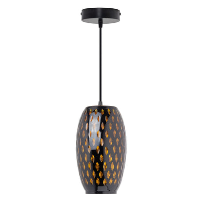 Black/Amber-