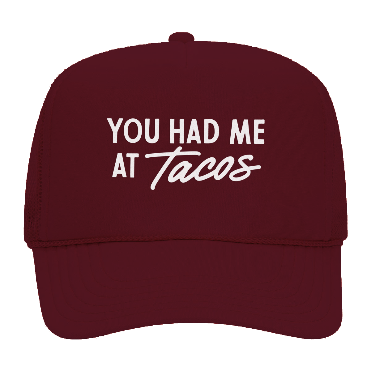 Frankie Jean You Had Me at Tacos Foam Snapback
