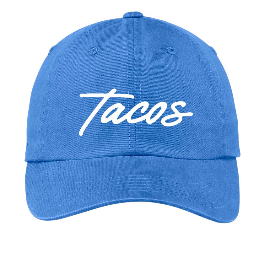 Frankie Jean Tacos Cursive Baseball Cap