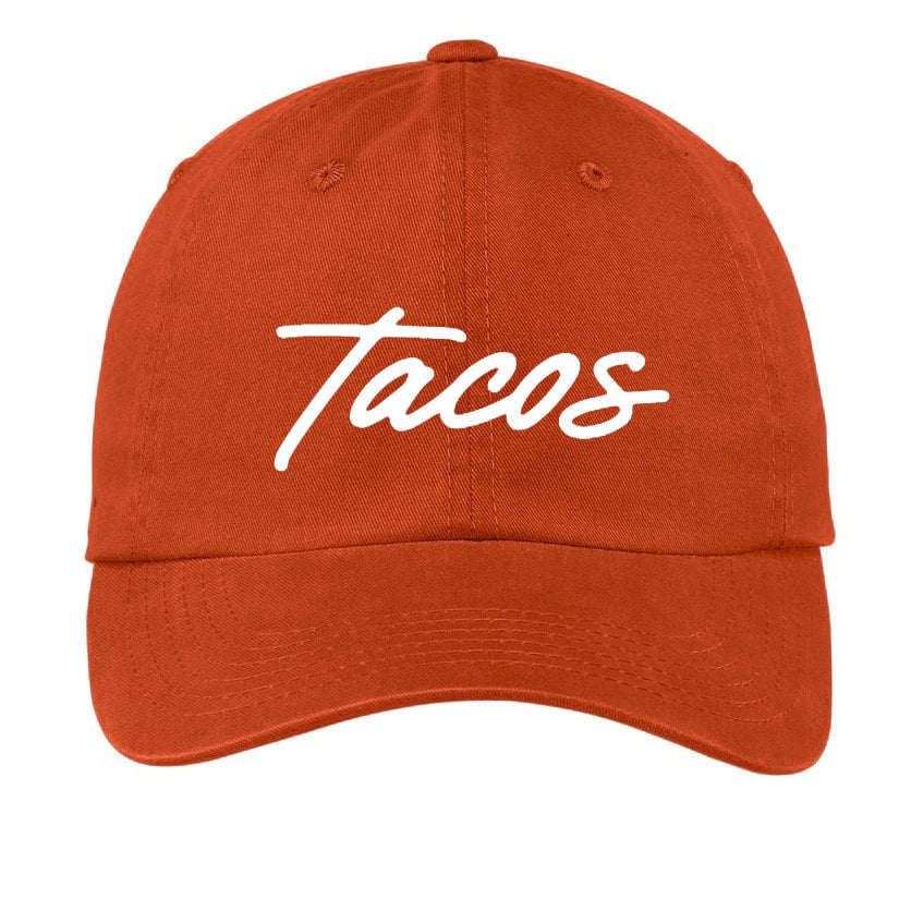 Frankie Jean Tacos Cursive Baseball Cap