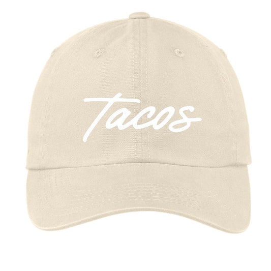 Frankie Jean Tacos Cursive Baseball Cap