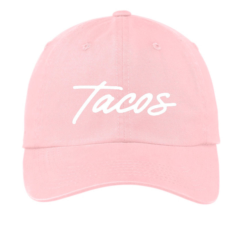 Frankie Jean Tacos Cursive Baseball Cap
