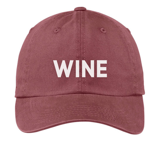 Frankie Jean Wine Baseball Cap