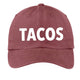 Washed maroon