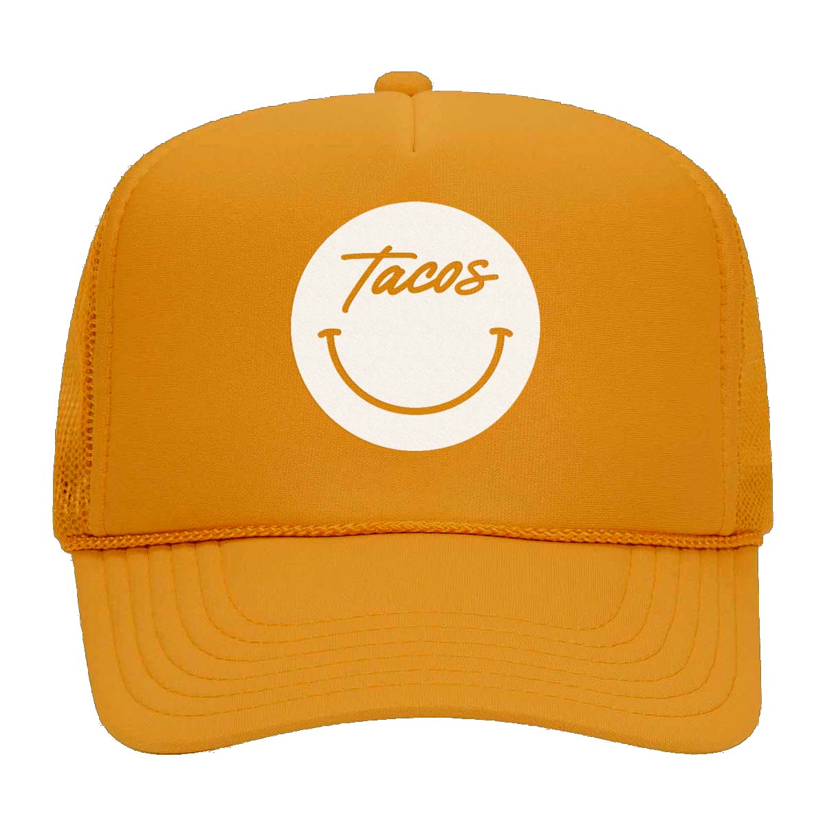 Frankie Jean Tacos Cursive Smile Foam Snapback