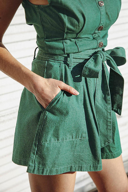 Clean Slate Denim Shorts