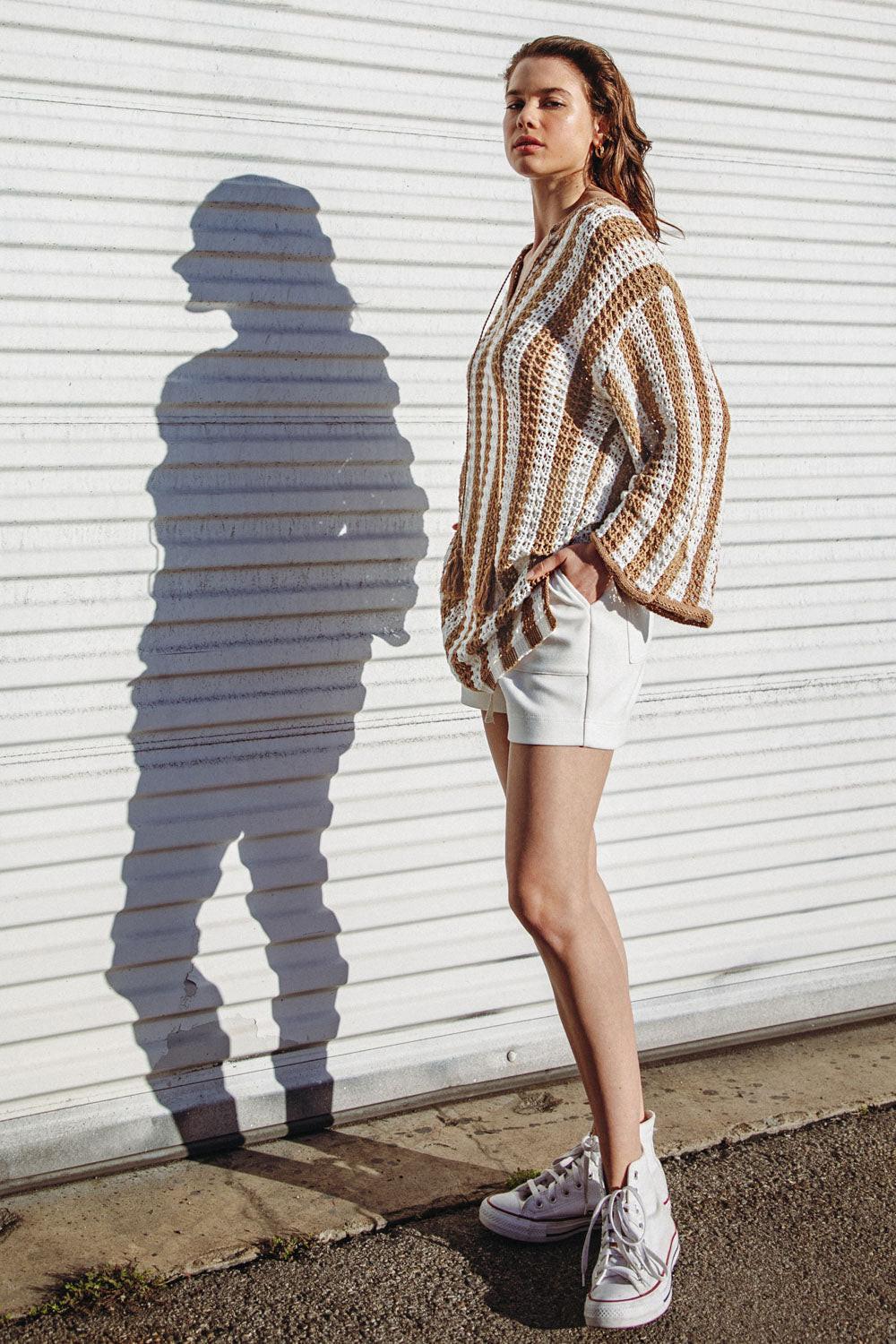 Something to Say Knit Top