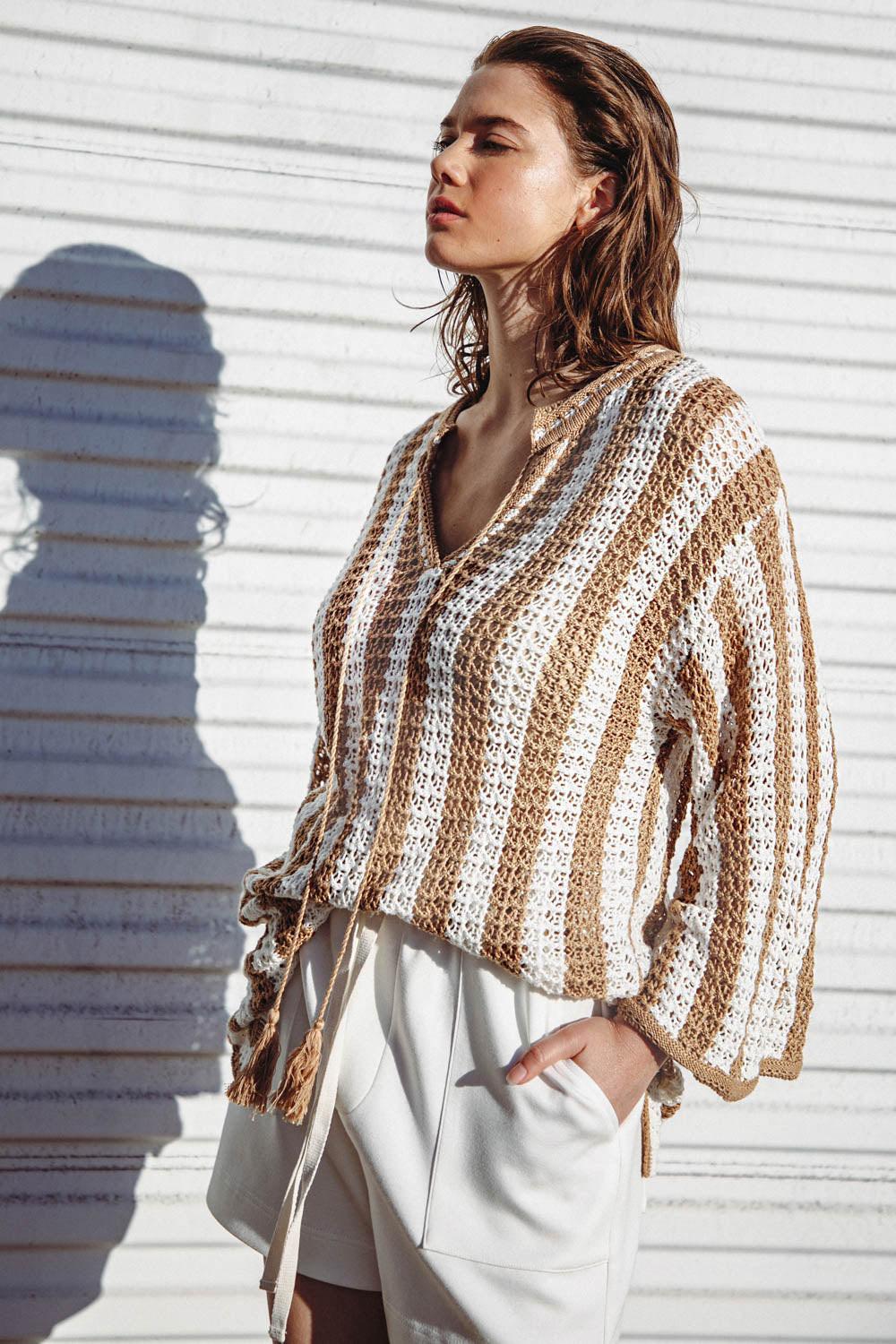Something to Say Knit Top