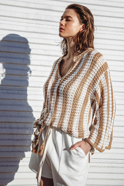 Something to Say Knit Top