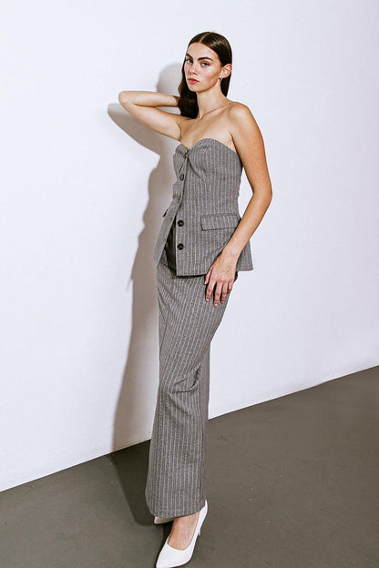 Get to the Point Woven Top