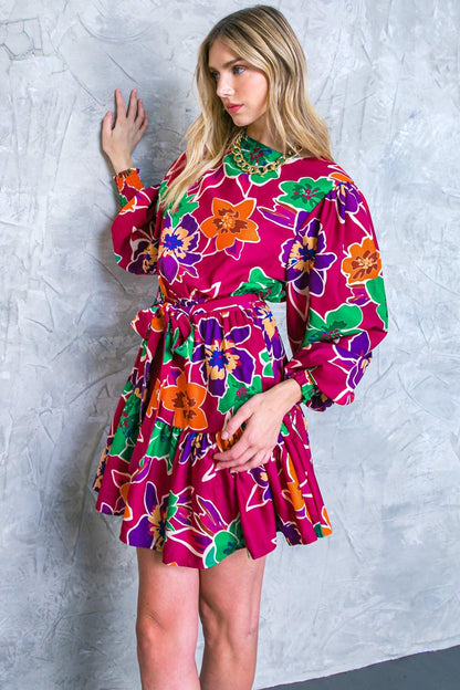 Elevated Attitude Woven Mini Dress