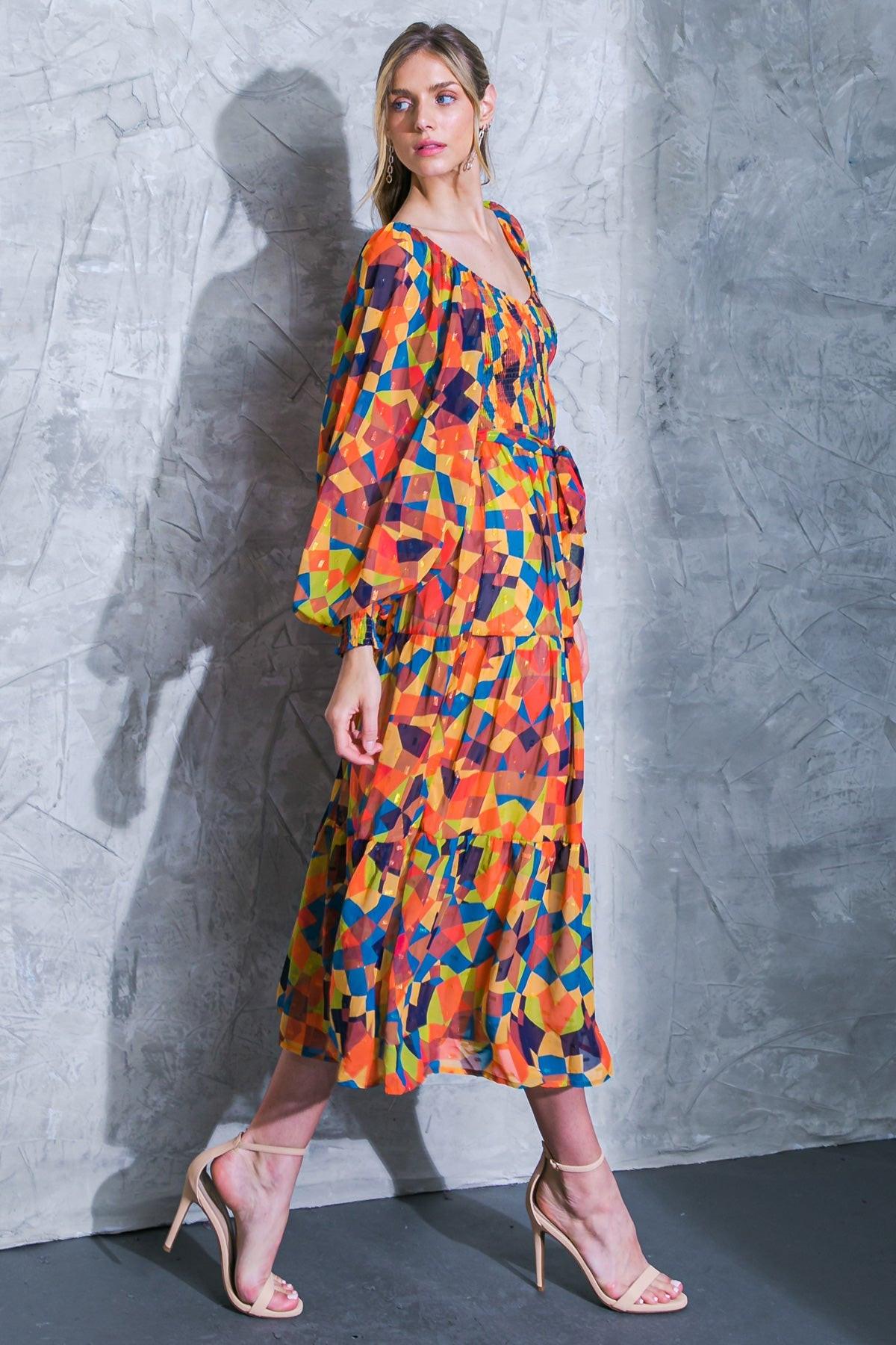 Nothing Was the Same Woven Midi Dress