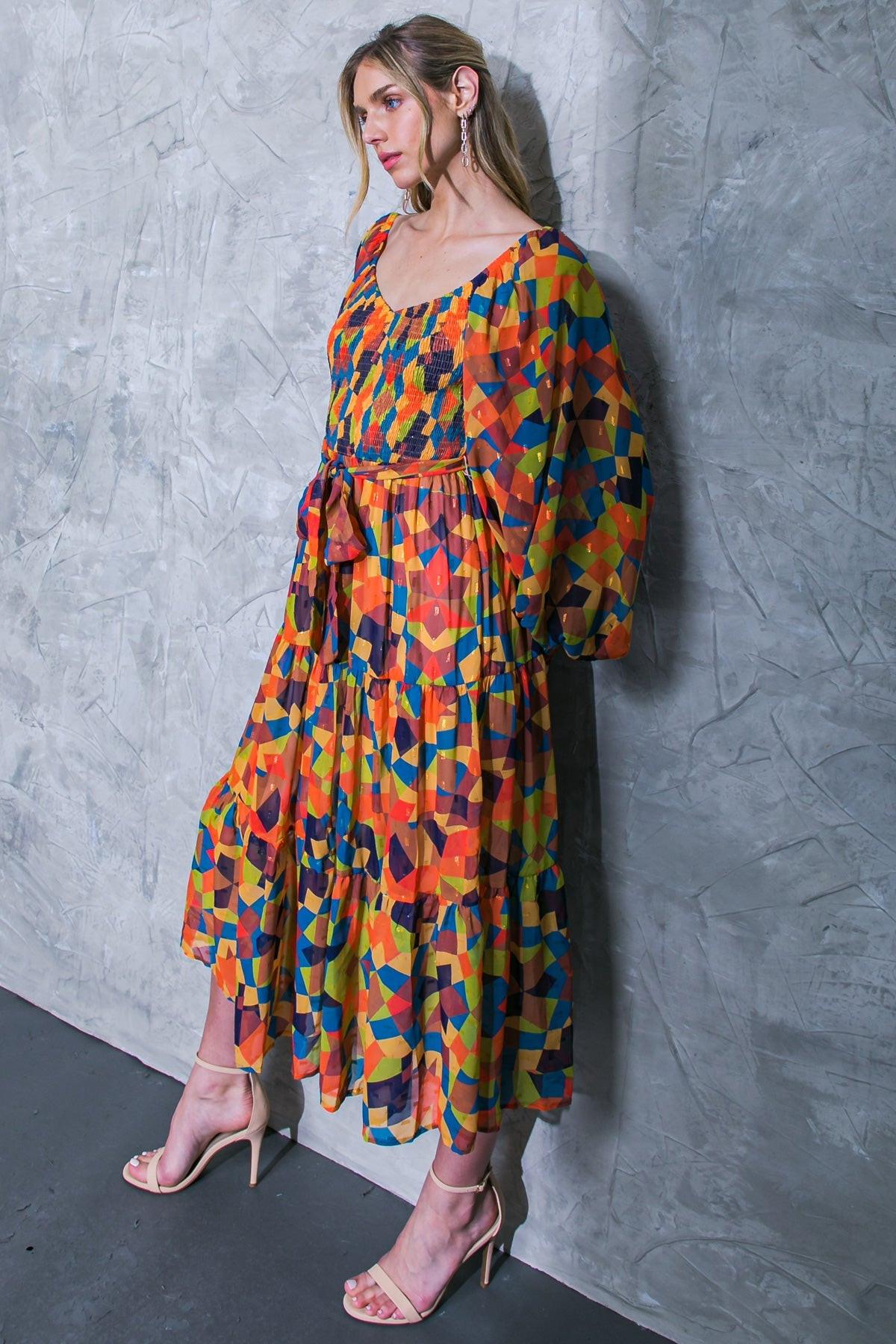 Nothing Was the Same Woven Midi Dress