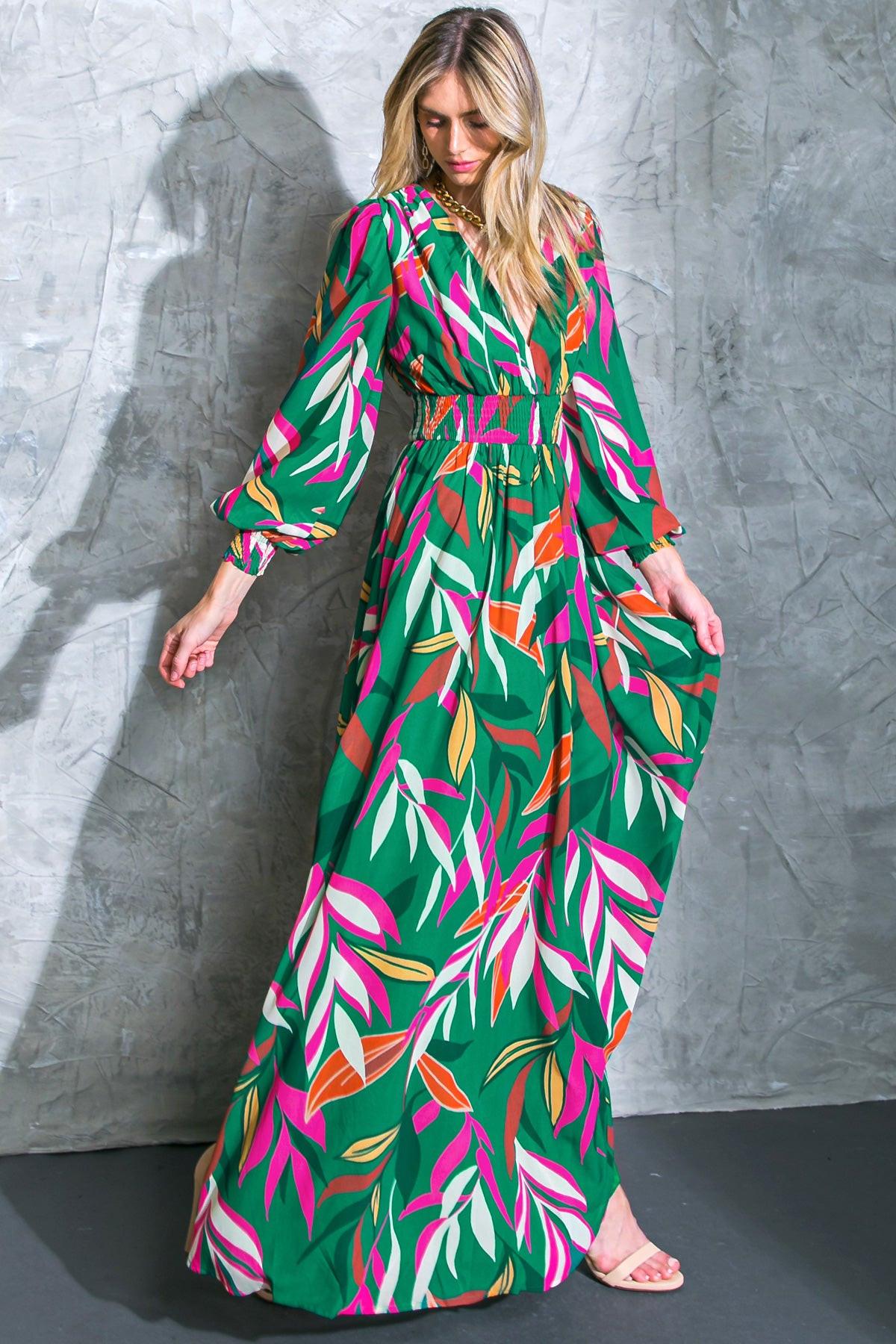 Gone Coastal Woven Maxi Dress