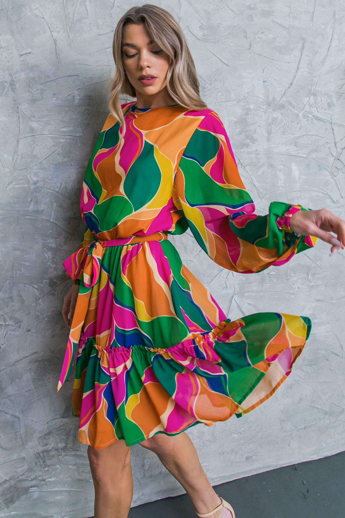 Thank Me Later Woven Mini Dress