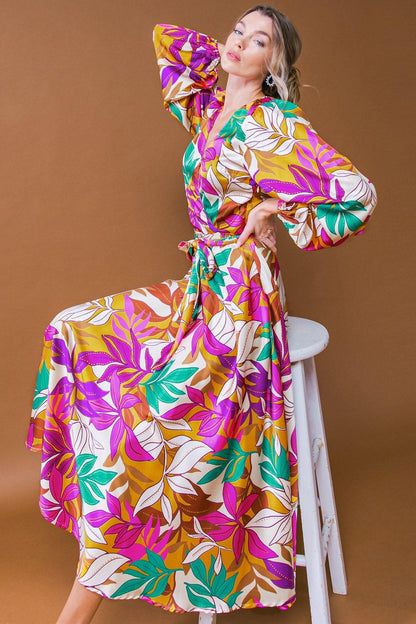 Carefree Confidence Woven Midi Dress