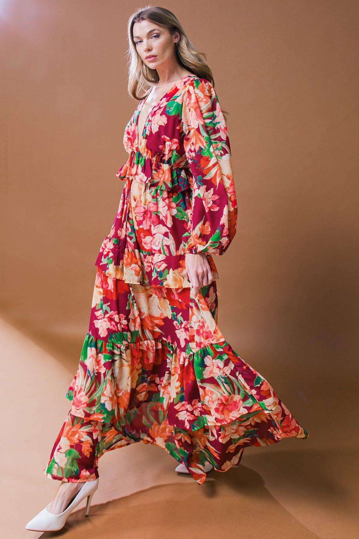 Leave You Speechless Woven Maxi Dress