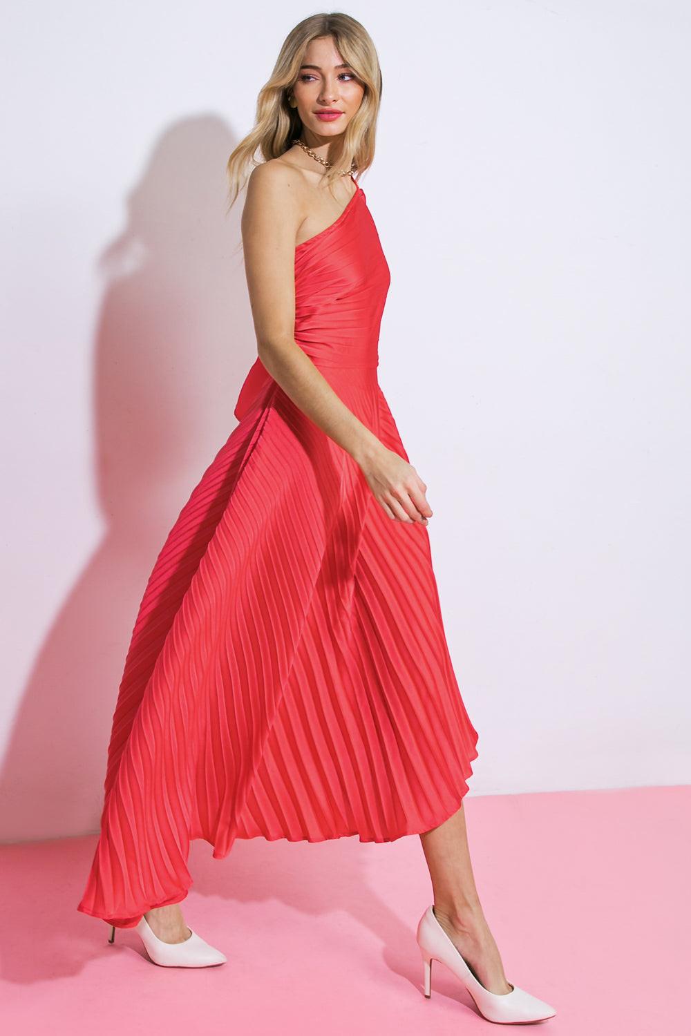 Write This Down Woven Midi Dress