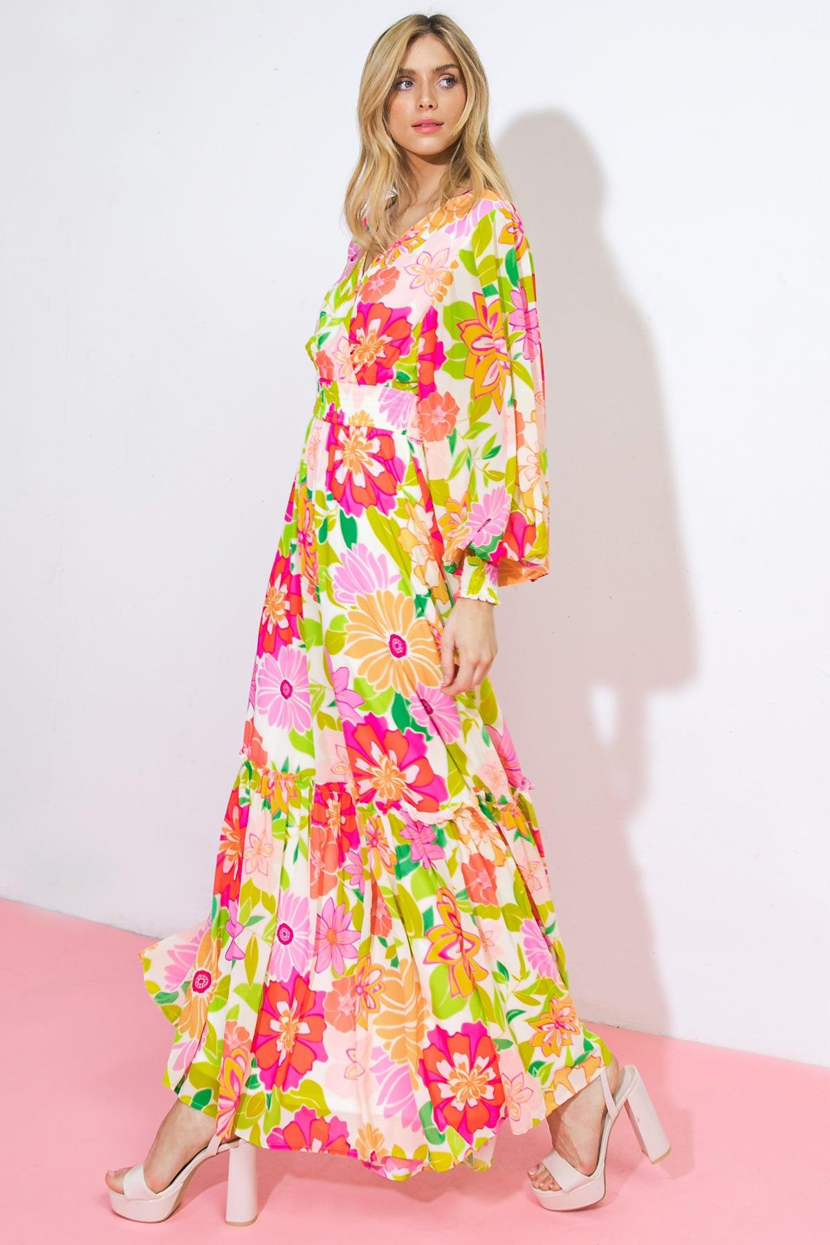 Heading Uptown Woven Maxi Dress