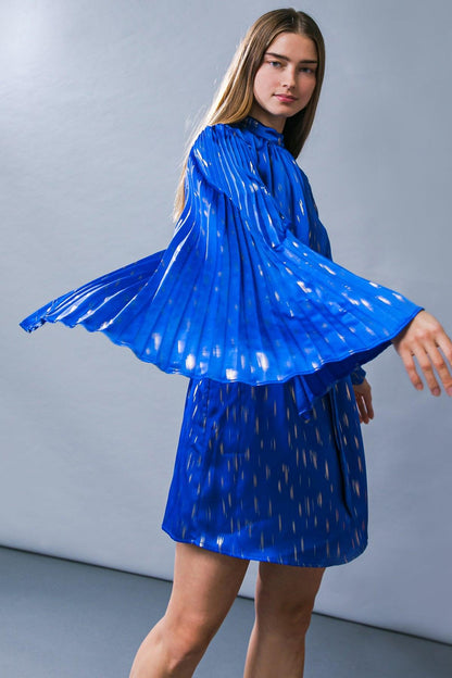 Mesmerizing Elegance Woven Mini Dress
