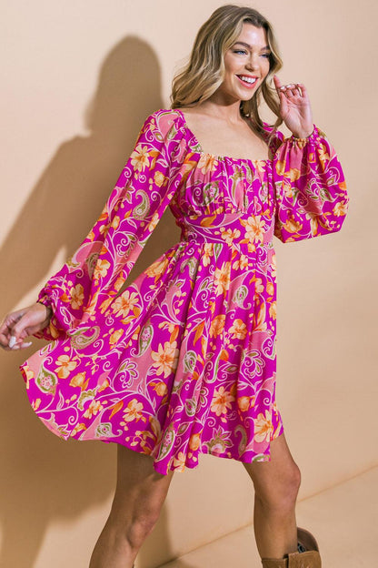 Thriving All Night Woven Mini Dress