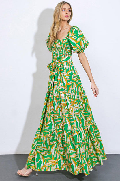 Never Ending Days Woven Maxi Dress
