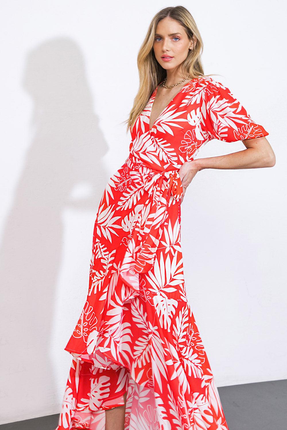Crazy in Love Woven Midi Dress