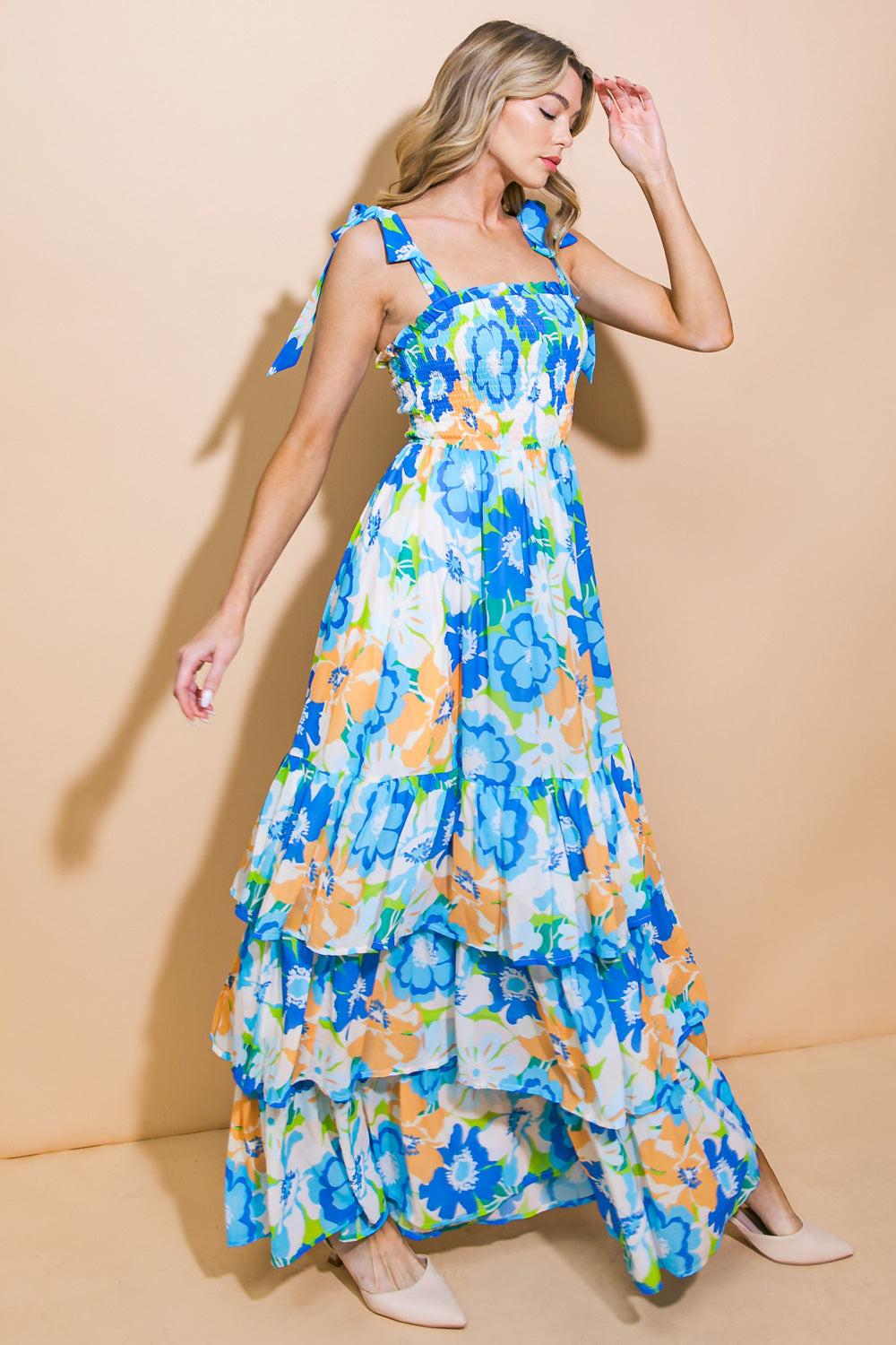 No Matter Where Woven Maxi Dress