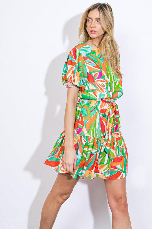 Time to Start Woven Mini Dress