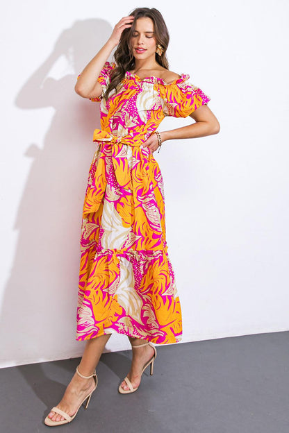 Scenic Outings Woven Mini Dress