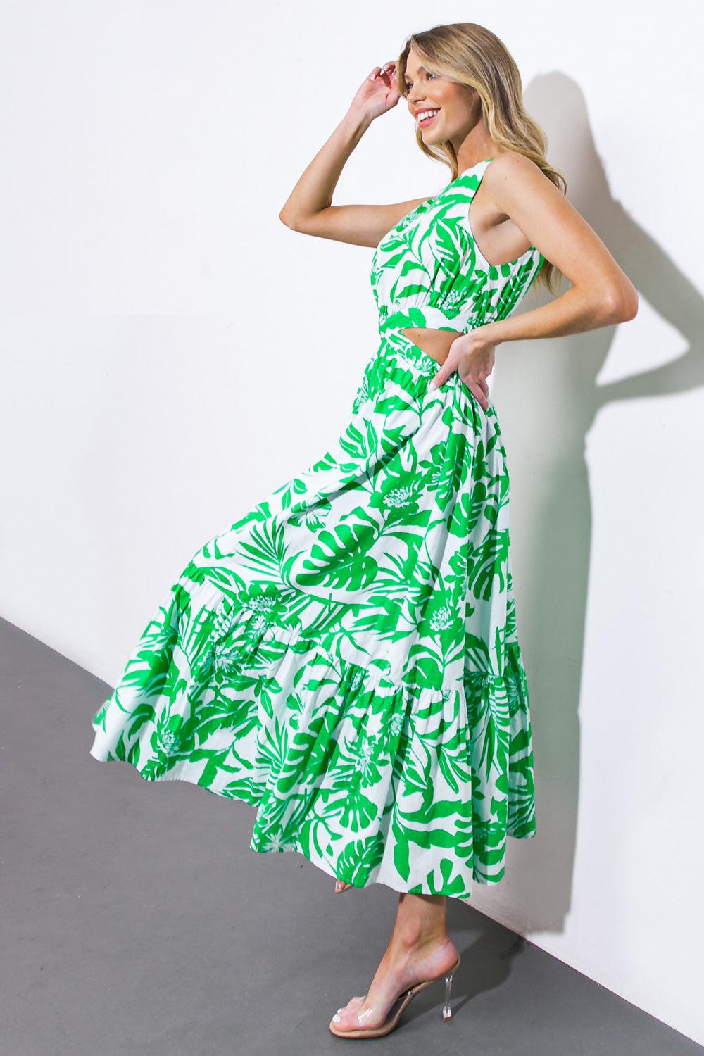 Live Your Truth Woven Midi Dress
