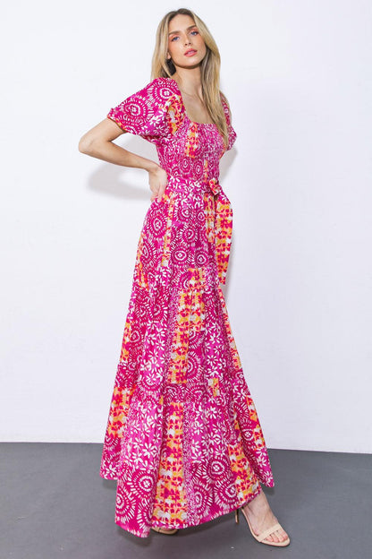 A Leap of Faith Woven Maxi Dress