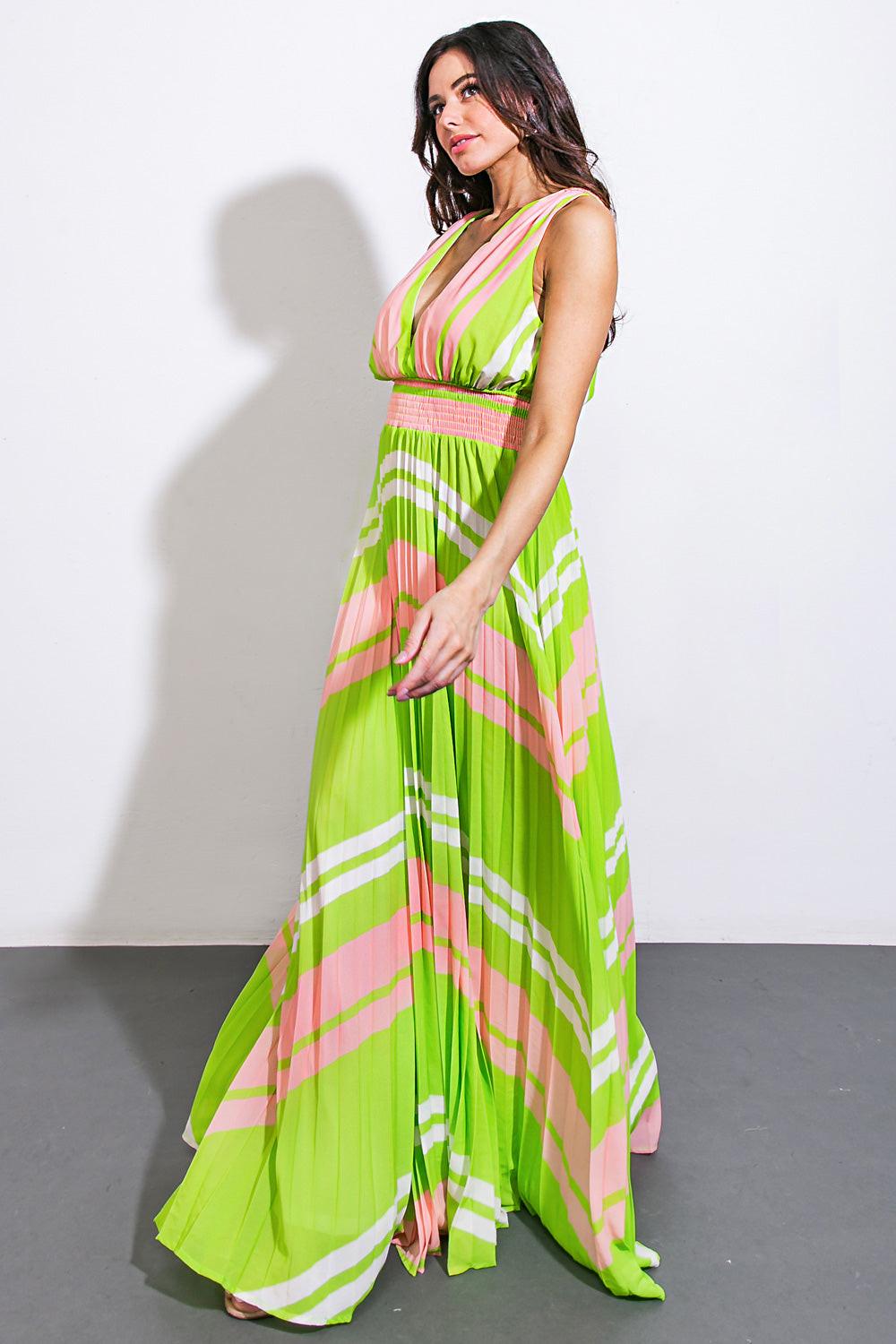 A Quick Trip Woven Maxi Dress