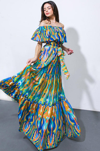Dare to Be You Woven Maxi Dress