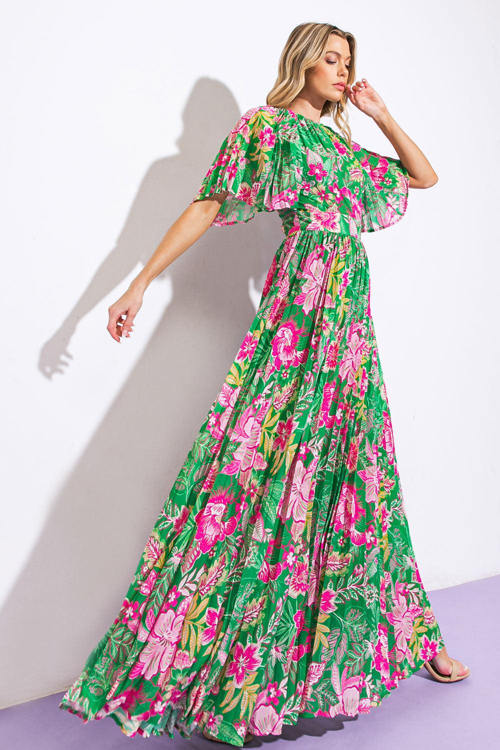 All Night Revival Woven Maxi Dress