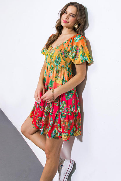 Road to Nashville Woven Mini Dress