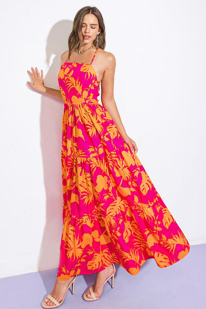 Close to Your Heart Woven Maxi Dress