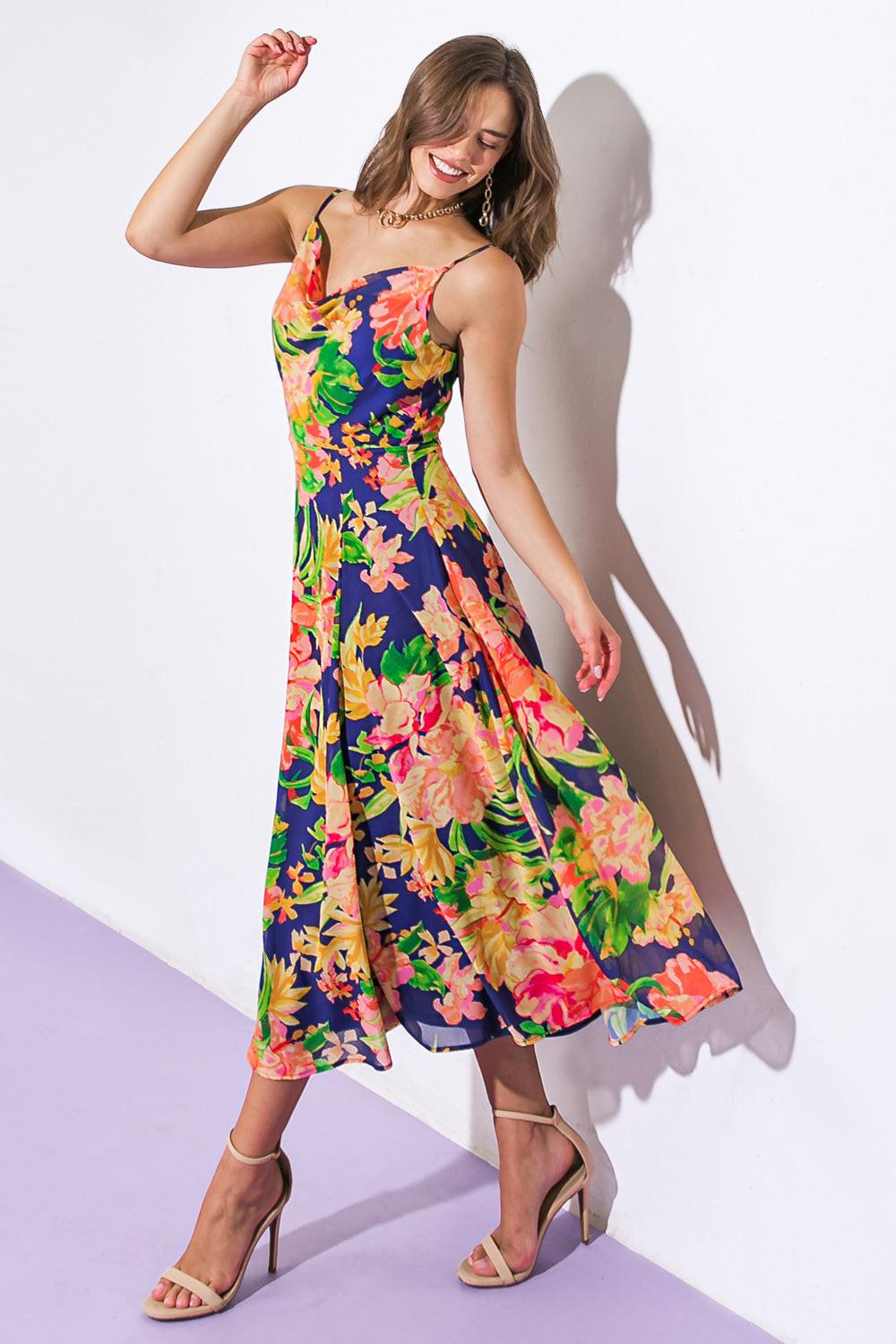 Sweetest Soul Woven Midi Dress