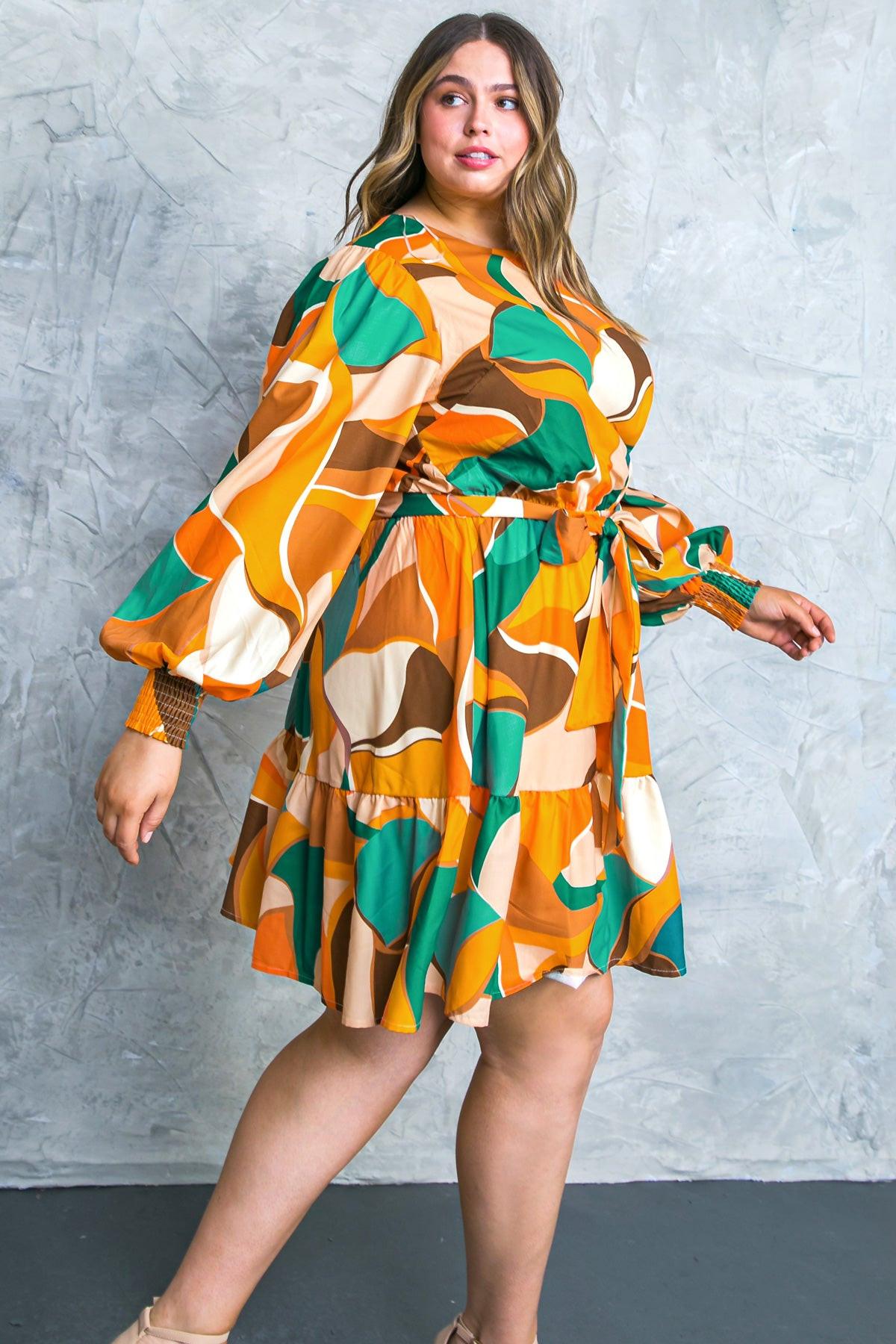 Feel Happiness Woven Mini Dress