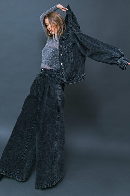 See You Go Denim Jacket
