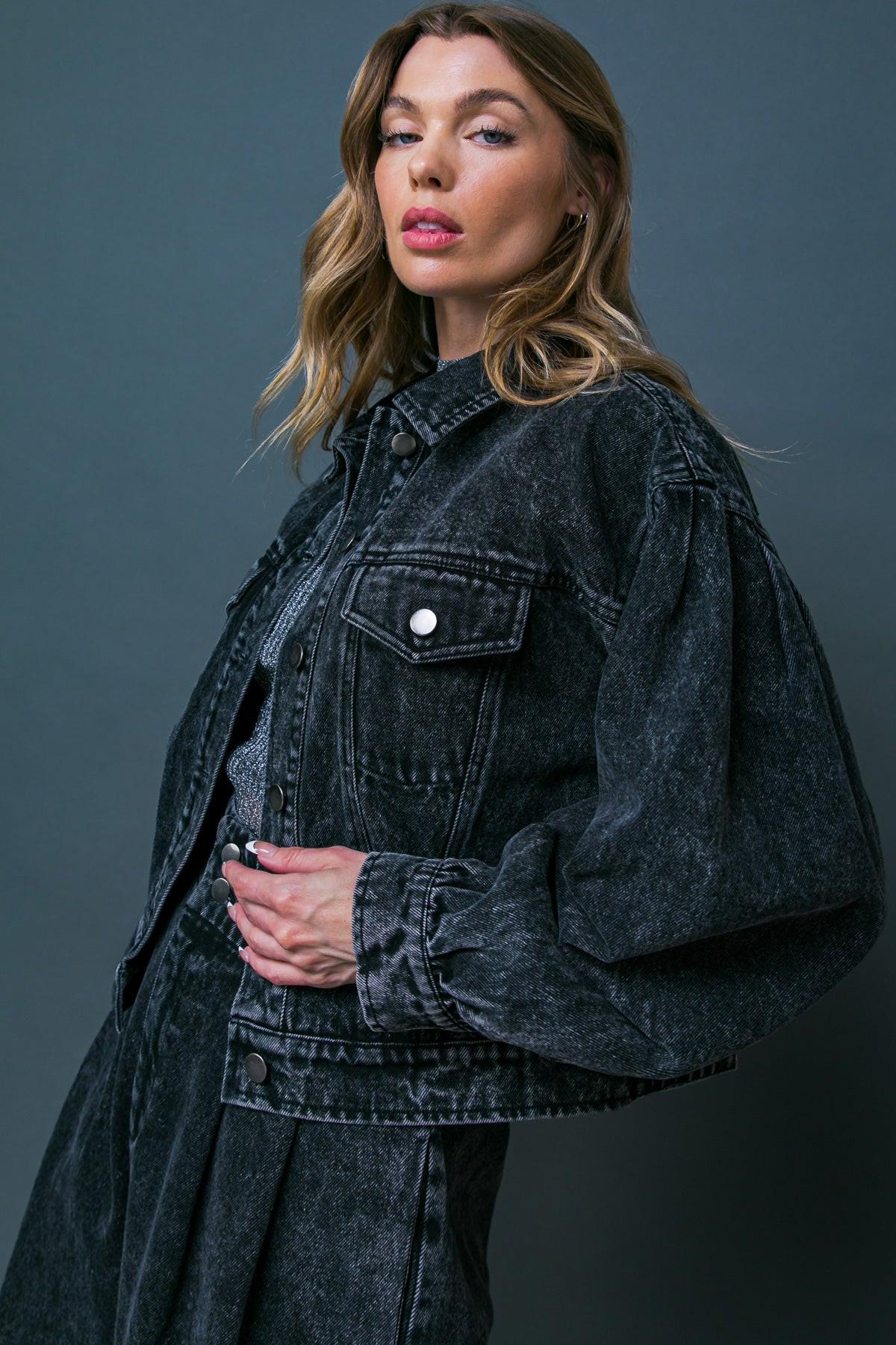 See You Go Denim Jacket